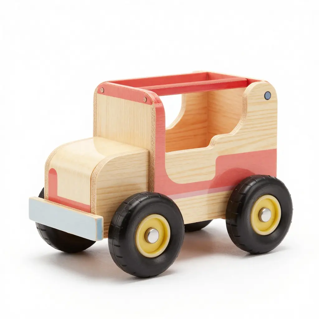 Handgjorda träleksaker